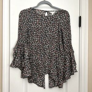 LC Lauren Conrad floral top